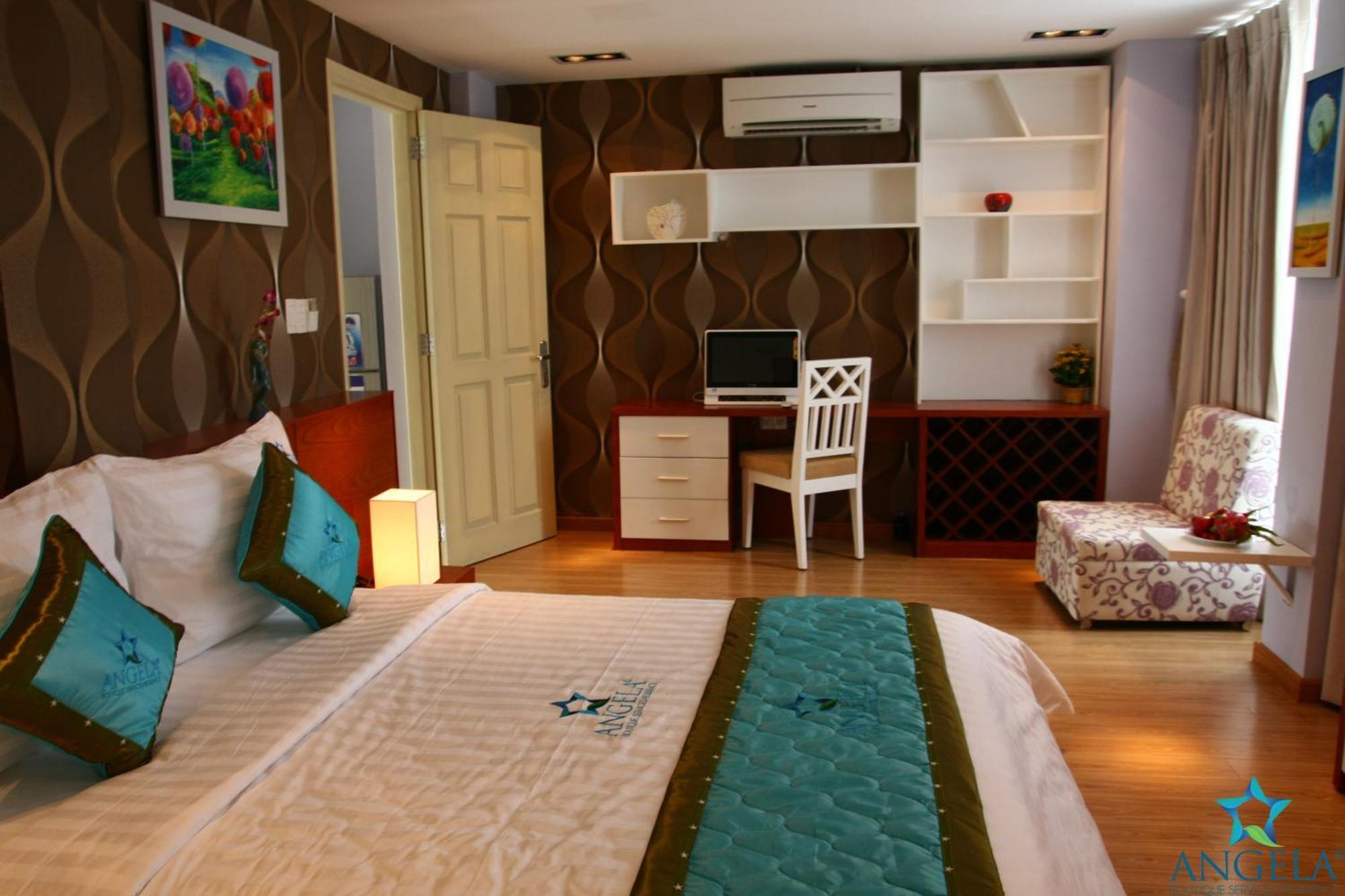 Angela Boutique Serviced Residence Ho Či Minovo Město Exteriér fotografie
